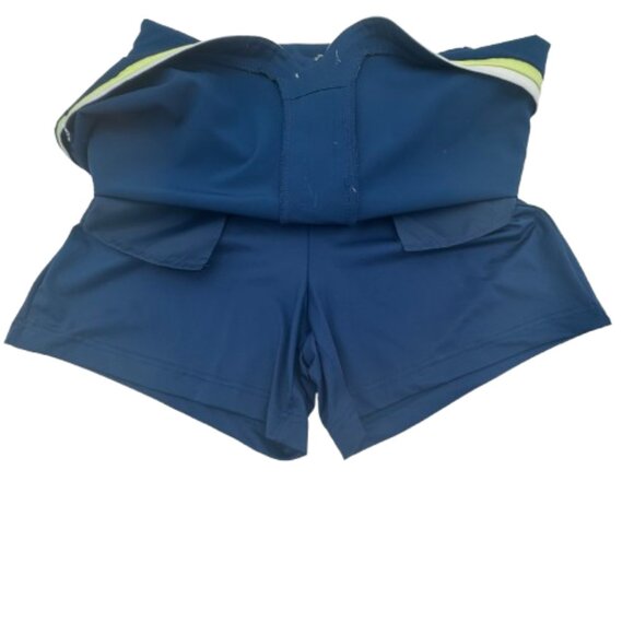 NWT Lady Hagen Blue Yellow White Golf Skort Size 2 - Picture 3 of 7